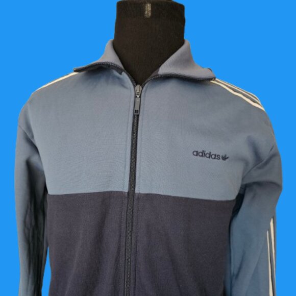 ADIDAS MEN'S ATHLETIC WEAR FULL ZIP-UP JACKET - SIZE LARGE - Picture 3 of 10